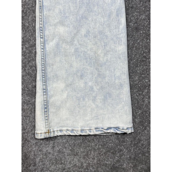 Aeropostale High Rise Flare Jeans Womens Size‎ 8 Acid Wash Distressed Denim - Picture 10 of 15